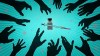 Who will be the first to get COVID-19 vaccines? AP Illustration/Peter Hamlin