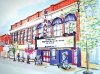 Submitted
An artist’s drawing shows the Strand Theatre project.