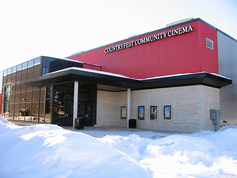 Bill Redekop/Winnipeg Free Press
Dauphin's Countryfest Community Cinema, which boasts four screens, opens today.