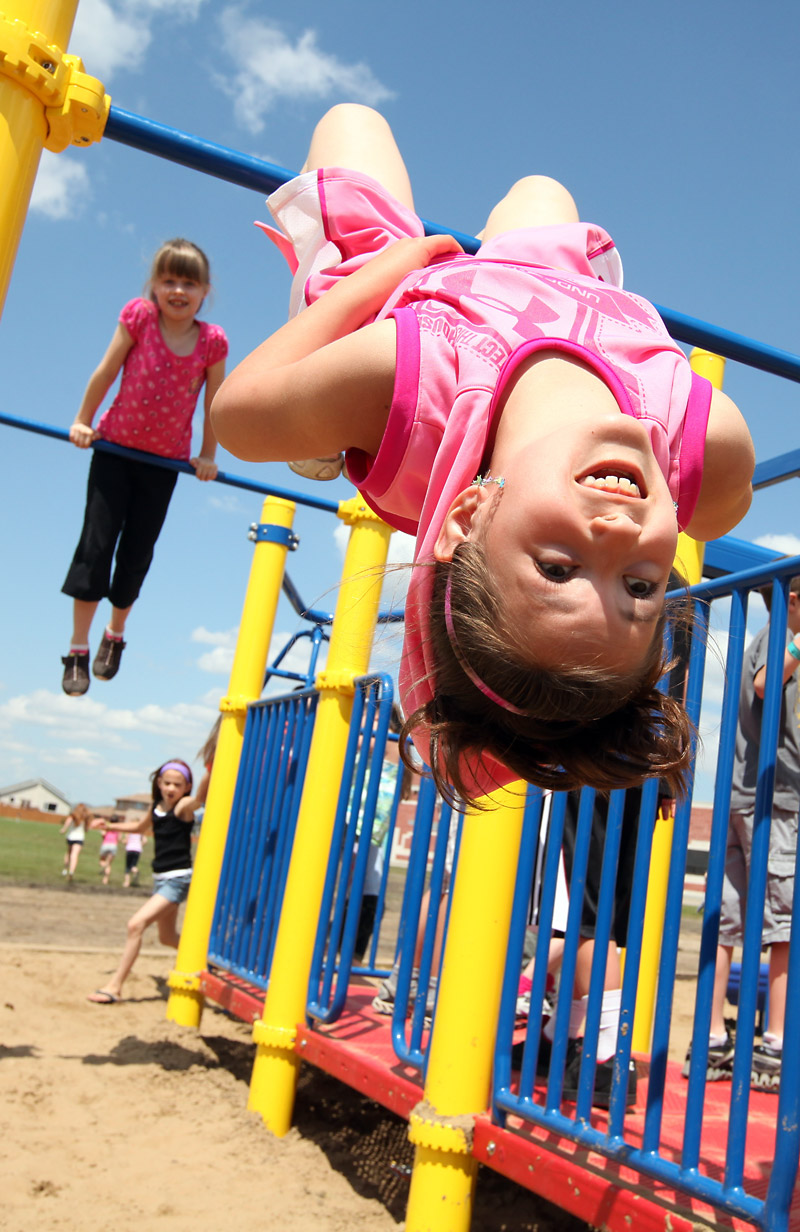 Waverly Park playground upgrades thrill students Brandon Sun