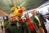 Bruce Bumstead/Brandon Sun
Rudy and Gladden Smith, left, of the Westman and Area Traditional Christmas Dinner, joined Safety Services Manitoba’s president Judy Murphy, MPI’s Ellis Crowston and Brandon Police Chief Keith Atkinson for the launch of Operation Red Nose on Thursday afternoon at City Hall. Manitoba Public Insurance has increased its funding for the annual program in an effort to promote the valuable service operated by volunteers.