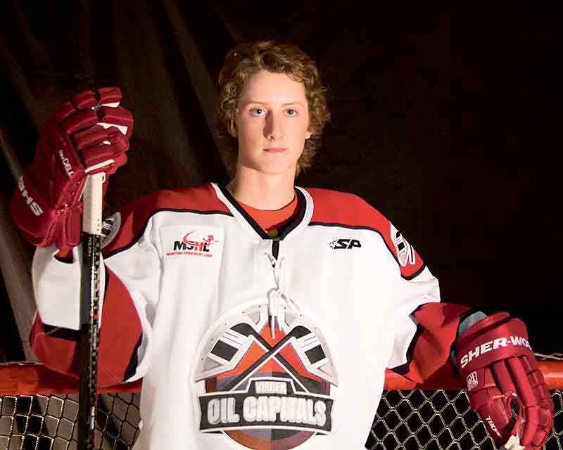 Submitted
Wyatt Kalynuk scored his first MJHL goal on Saturday.