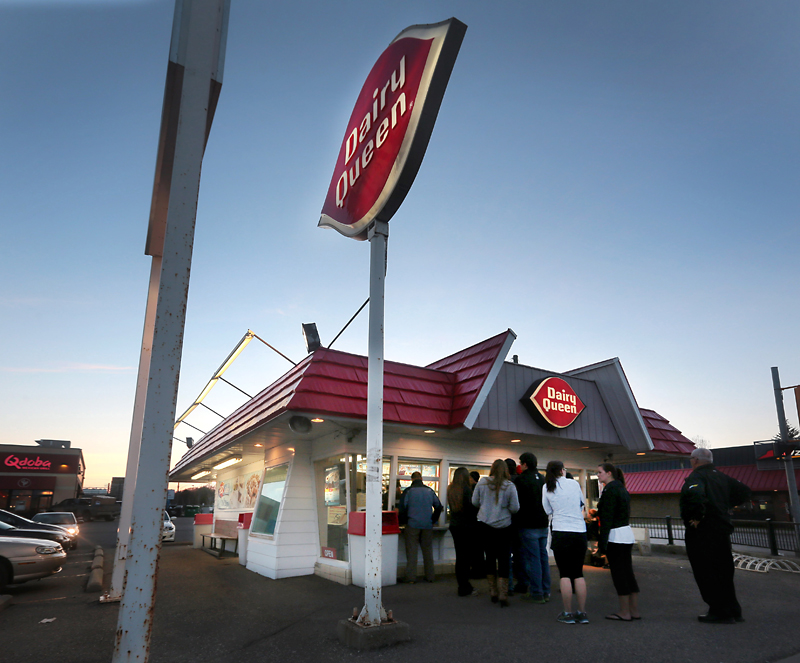 Bruce Bumstead/Brandon Sun
The current look of the Dairy Queen at 18th Street and Park Avenue.