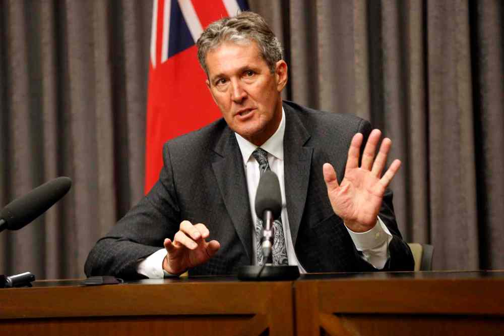 KEN GIGLIOTTI / WINNIPEG FREE PRESS
Brian Pallister said after last week's ruling he remains undecided on whether he will appeal.