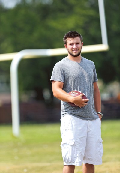 Colin Corneau
Born and raised in Brandon, Vincent Massey High School graduate Keegan Treloar has just begun his fourth season at Concordia University in Montreal. While he played premiere league soccer for much of his earlier life, he discovered football when he got to high school, and has never looked back. The 21-year-old is a kicker and, having just finished a stellar season and camp, is hopeful his abilities will be noticed by the Canadian Football League, and that he'll have a job playing — as a professional — the sport he's grown to love.