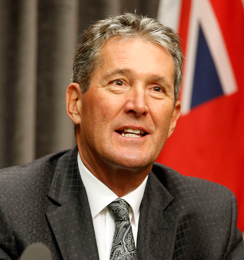 Tory Leader Brian Pallister