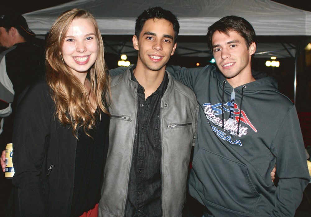 Mariah Phillips
Rylee Wruth, Erik Araugo and Ben Arsenault.