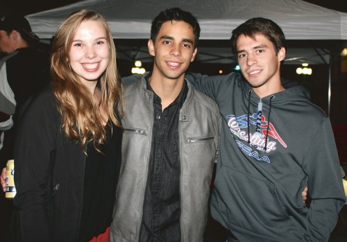 Mariah Phillips
Rylee Wruth, Erik Araugo and Ben Arsenault.