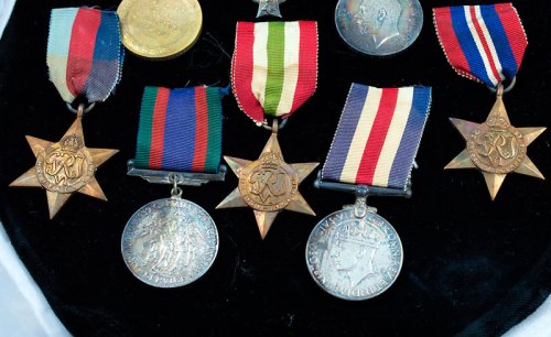 eBay
Seven of eight medals belonging to a Brandon family of soldiers who served in both world wars appeared on eBay, and they’re being auctioned starting at US$345.