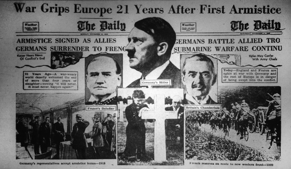 On Remembrance Day 1939, there was no doubt that the promises of 1918 hadn’t been able to be fulfilled. This feature graphically drew parallels and contrasts between the end of the Great War, when people vowed “it will never, it must never, happen again,” and the current conflict.