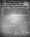 There was no doubt that the Nazi regime was worth going to war to stop. Graphic details contained in a British white paper made the horrors of concentration camps clear.