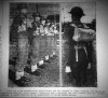 New uniforms were unveiled for the new war, with Canadian officers told to mothball their dress uniforms, and enlisted men informed they’d get new “battle rompers.” A notable difference was the disappearance of the puttees (lower leg wraps) but the new uniforms were also said to be more comfortable overall. The only exception to the new dress? Kilted regiments. This handout photo appeared in a late October 1939 edition of the Brandon Daily Sun.