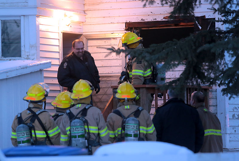 Fire stopped from spreading Brandon Sun