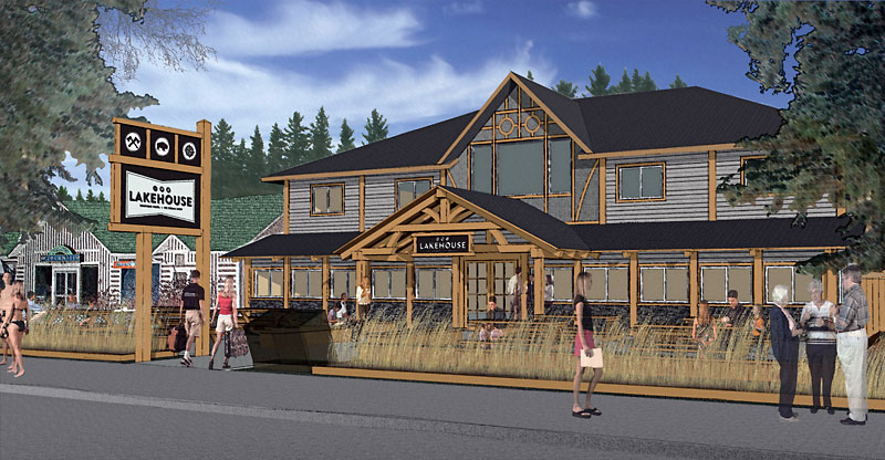 Submitted
An artist’s rendering shows the former site of McTavish’s Motel in Wasagaming near Clear Lake that’s being transformed into the Lake House, which is set to open in May.