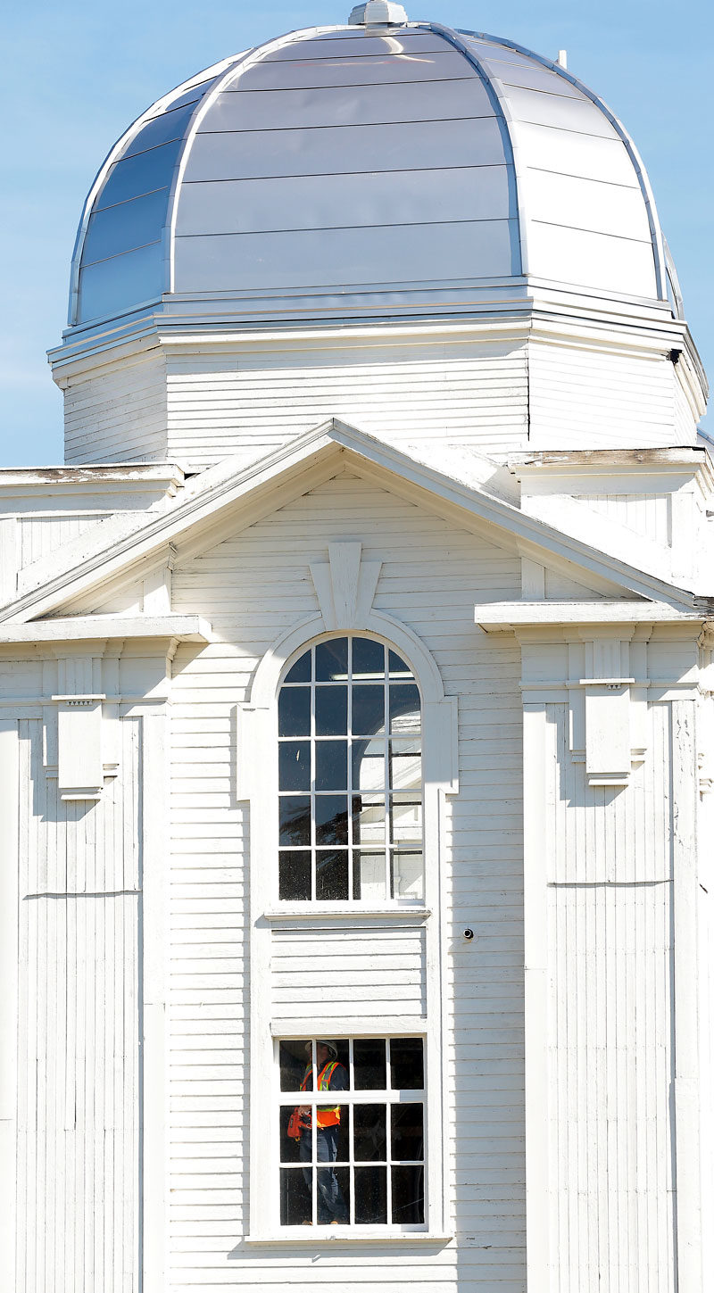 Upgrades to exterior of Dome Building progressing Brandon Sun