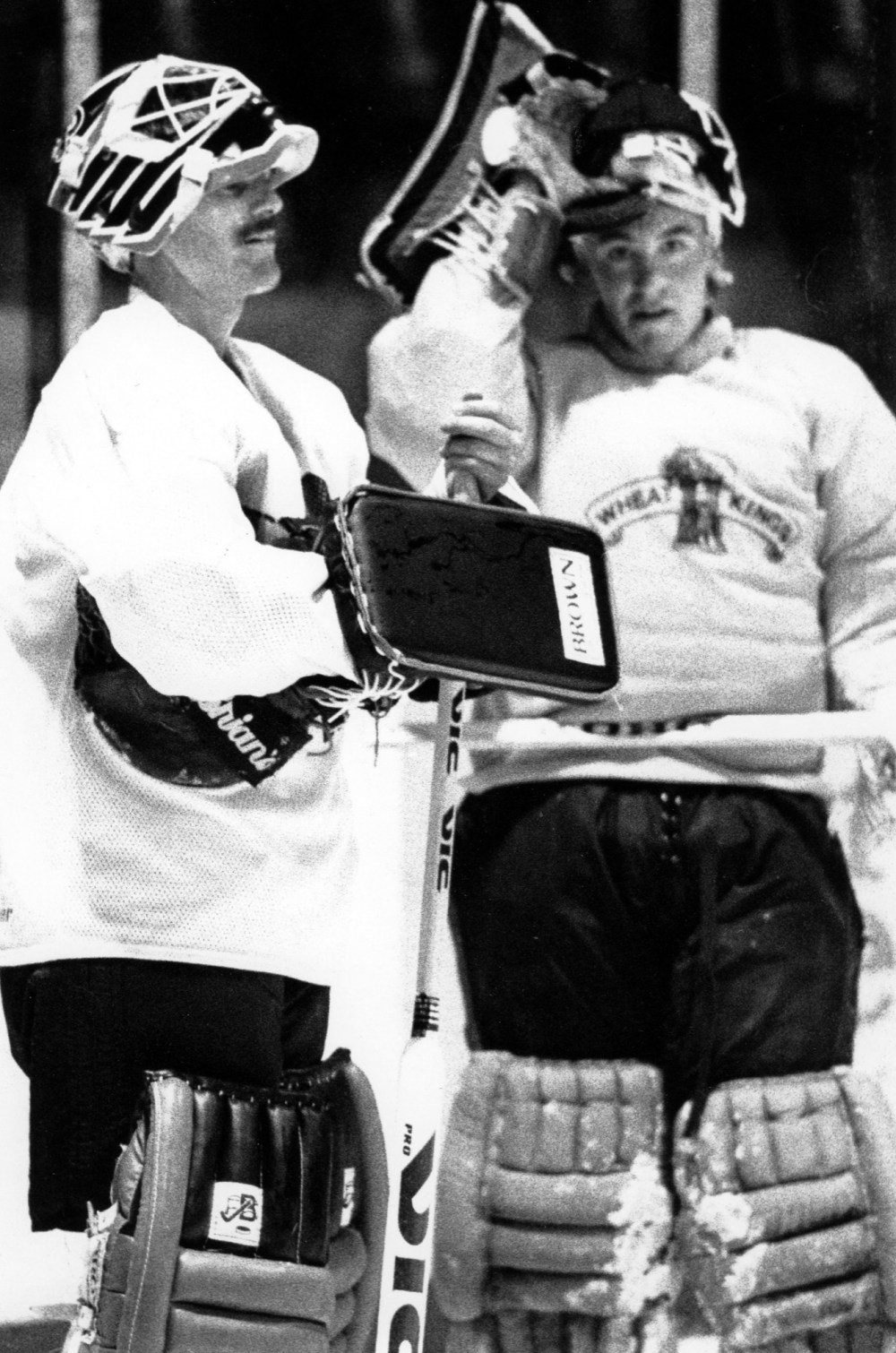 Brandon Sun file photo
Philadelphia Flyers goaltender Ron Hextall returns to get some time on the ice with the Brandon Wheat Kings. (Brandon Sun file photo)