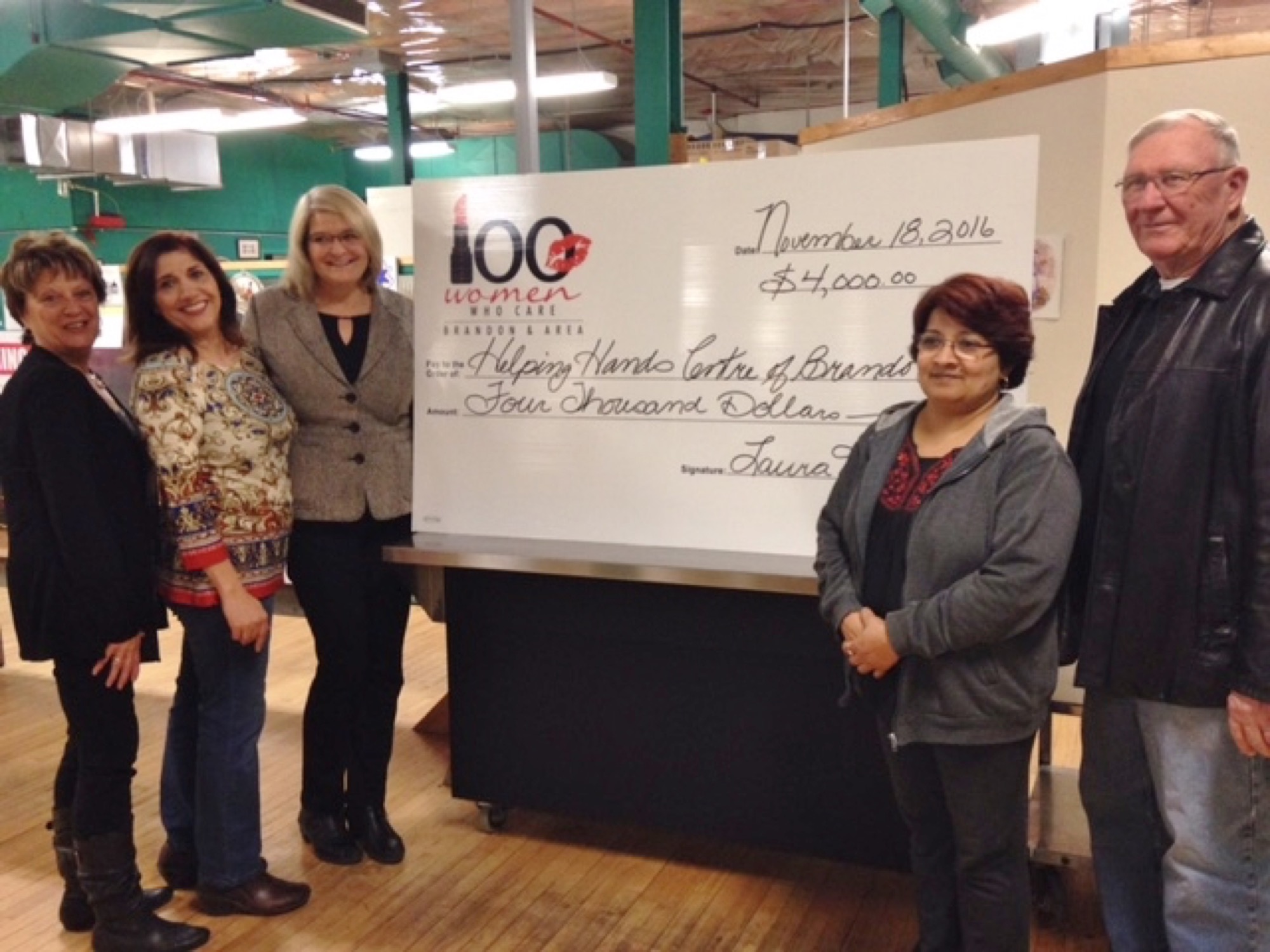 100 Women Who Care group comes to aid of Helping Hands Soup Kitchen