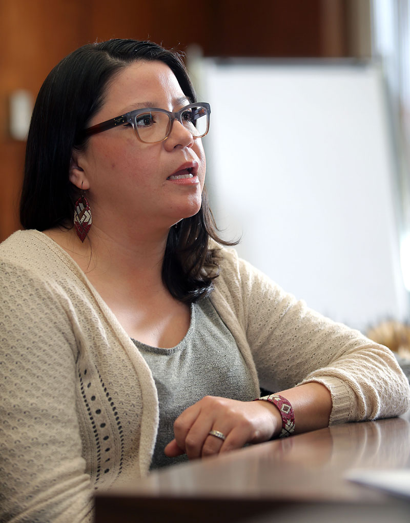 Colin Corneau/The Brandon Sun
Laura Brandon withdrew from a recent Waywayseecappo First Nation council election rather than have the race be decided by drawing a name out of a hat.