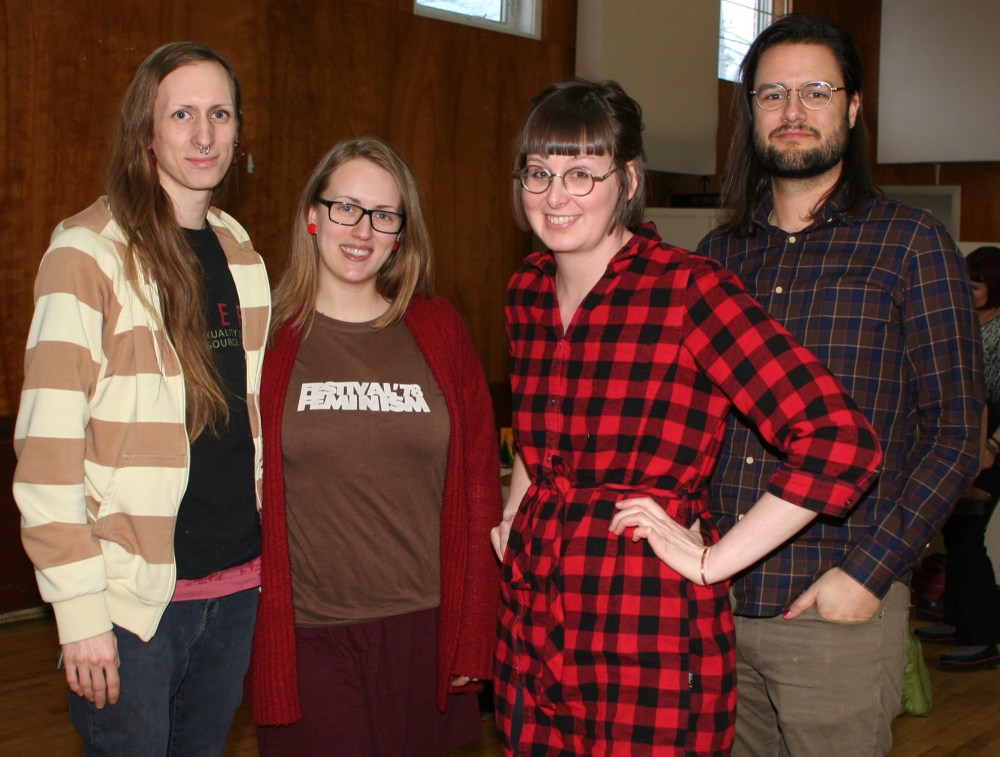 Mariah Phillips/The Brandon Sun
Jason Fiedler, Svitlana Maluzynsky, Amber Christensen and John Hampton.