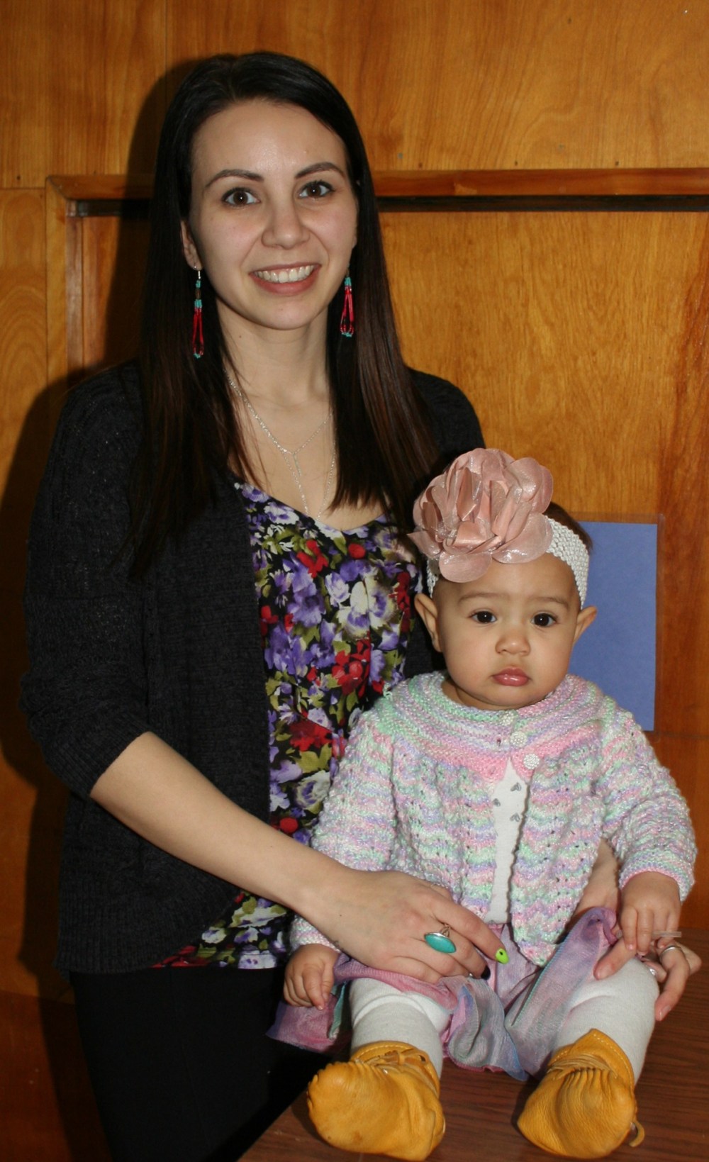 Mariah Phillips/The Brandon Sun
Julia Sinclair and Naira Batson.