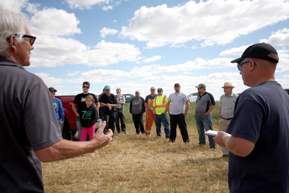 Hal Penner 200 acres of wheat harvested for charity – Brandon Sun