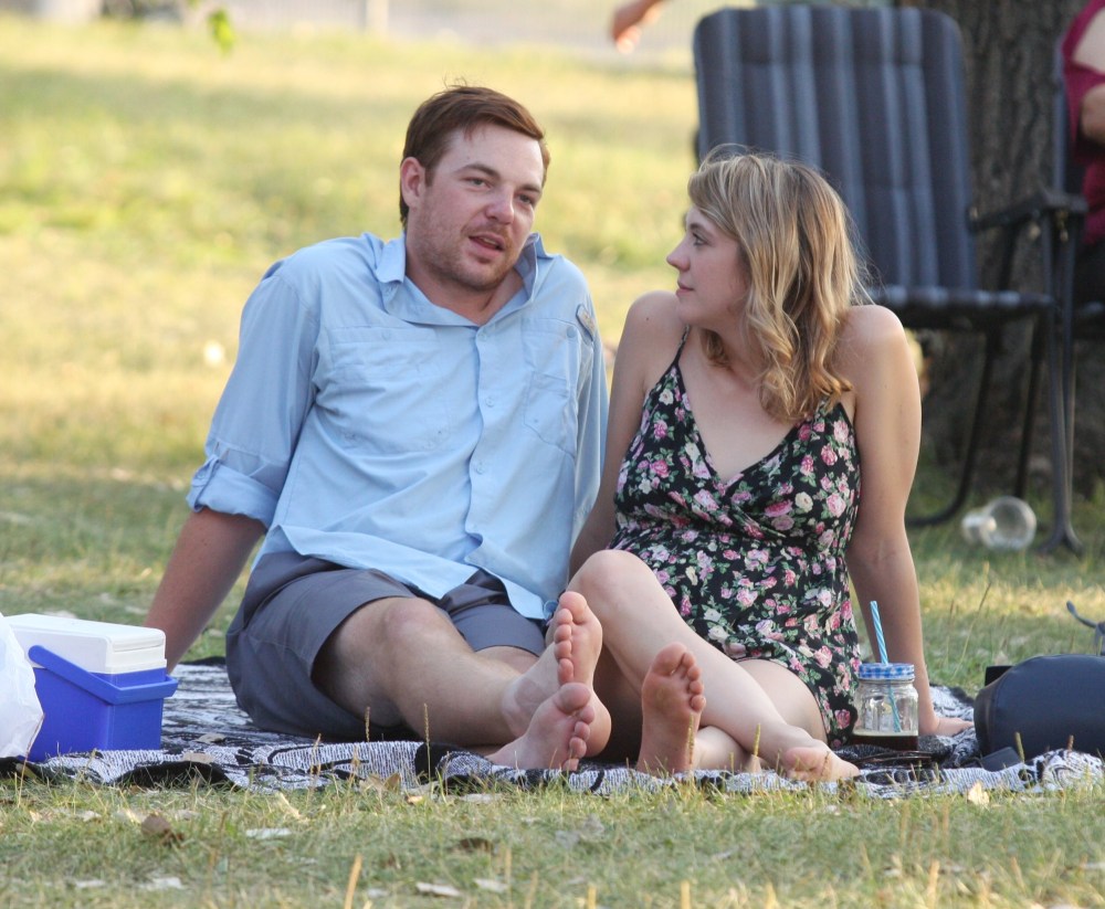 Ian Froese/The Brandon Sun
Dustin Machan and Jade Markus came out from Winnipeg to take in the second annual Summer Lights Music Festival on the grounds of the Keystone Centre.