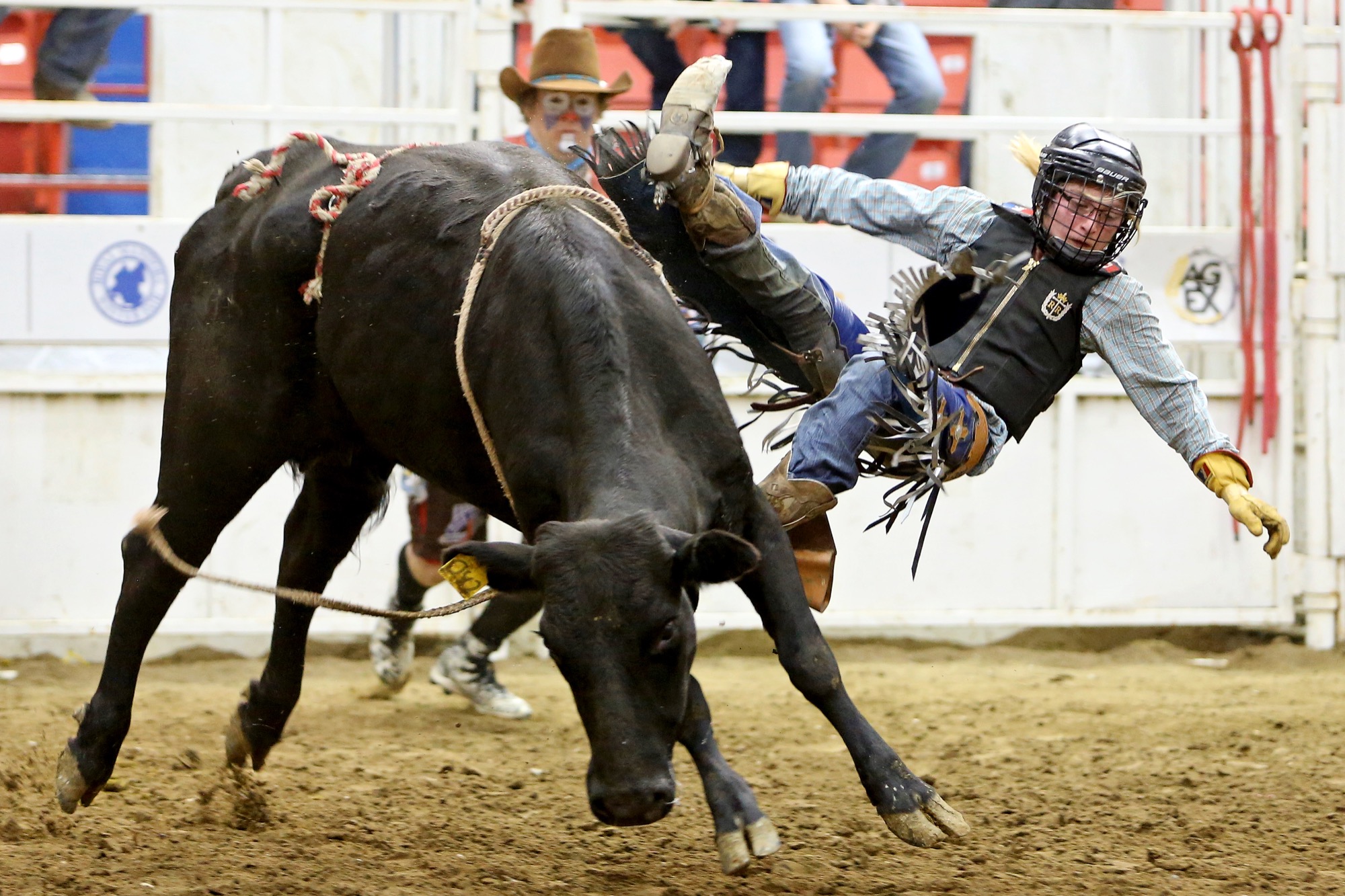 Siblings competing at Manitoba Rodeo Cowboys Association final help