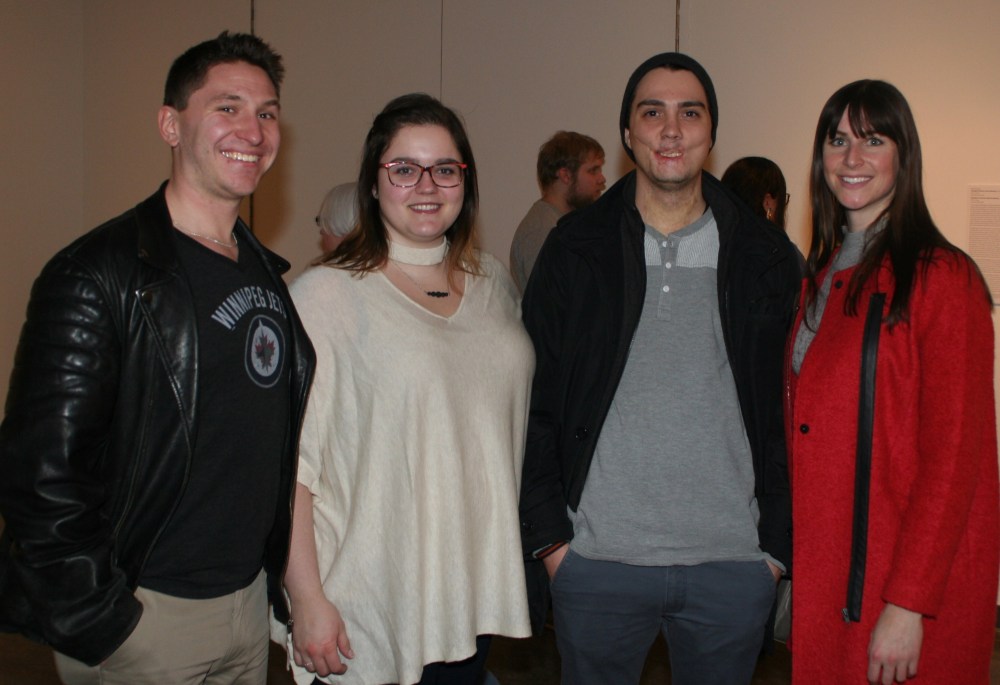 Mariah Phillips/For The Sun
Cam Tatryn, left, Kelsey Labossiere, Brody Sidoryk and Carmen Rey.