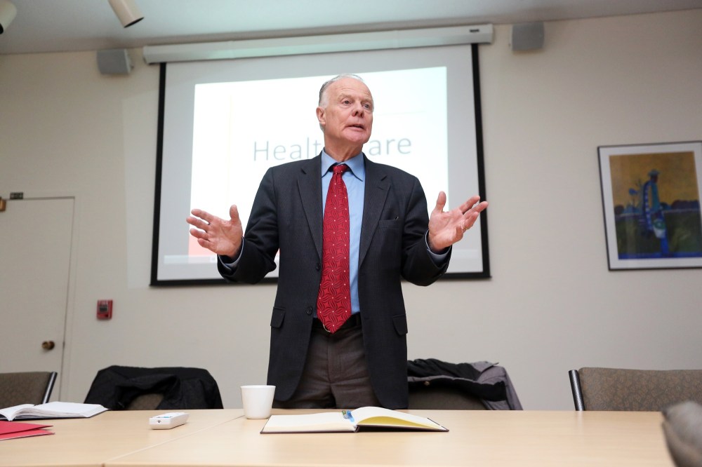 Shown here is former Manitoba Liberal leader Jon Gerrard writes that Type 2 diabetes needs to be at the top of the government's health-care agenda, but isn't. When diabetes was declared an epidemic in Manitoba in 1996, there were just over 46,000 people with diabetes in our province and this year that number is expected to be 150,000. (File)