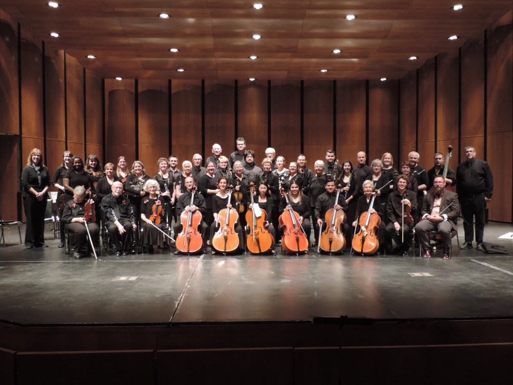 Submitted
The Brandon Community Orchestra will hold its year-end concert on Saturday at the Western Manitoba Centennial Auditorium. The group is pictured in 2016.