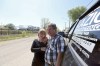Tyler Clarke/The Brandon Sun
Kazic Kontracting owner Husein Kazic and wife Hasiba watched on Sunday as firefighters tended to a fire that gutted his company’s office and storage space, at 548 Pacific Ave.