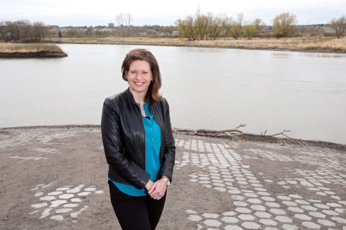 08062018
Lois MacDonald, General Manager of the Brandon Riverbank Discovery Centre.  (Tim Smith/The Brandon Sun)