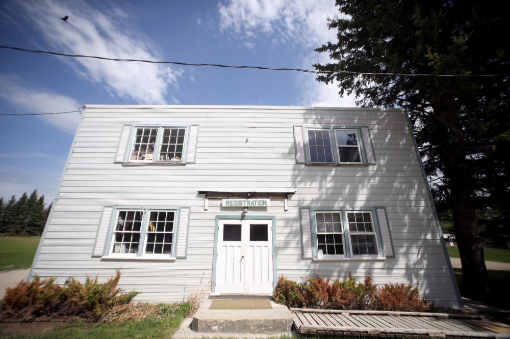 Camp Wannakumbac’s pavilion building is pictured. Built in the 50s, the building is one of the property’s older structures. (Tyler Clarke/The Brandon Sun)