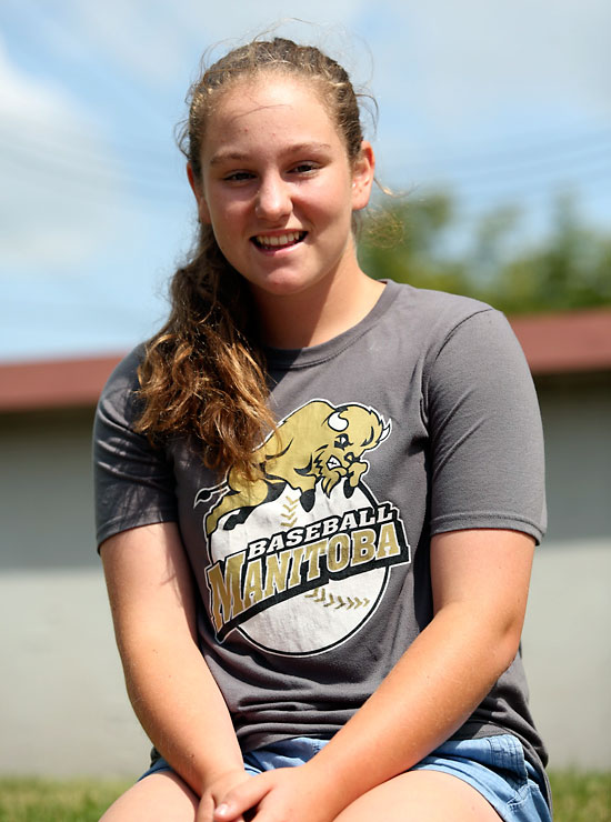 Matt Goerzen/The Brandon Sun
Jasmine Horwood, 14, says KidSport has helped her have the opportunity to be a part of many sports.