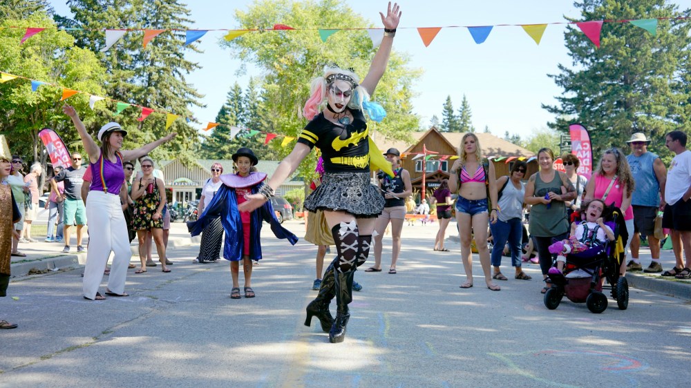 (Submitted)
The family dance party takes place during last year's Riding Mountain Pride Celebration.