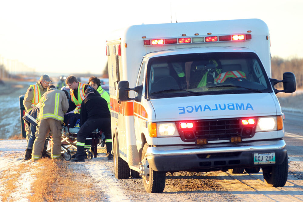 Tim Smith/Brandon Sun
Manitobans taking an ambulance trip to the ER will pay less for the service as of April 1. (File)