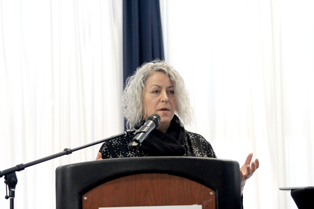 Audra Lesosky, executive vice president at McKim Communications Group (Drew May/The Brandon Sun)