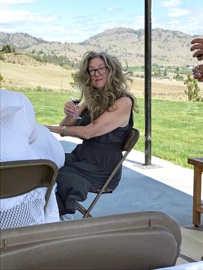 Columnist Diane Nelson being 