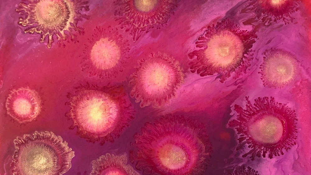 Artist Kay Chapman's piece,