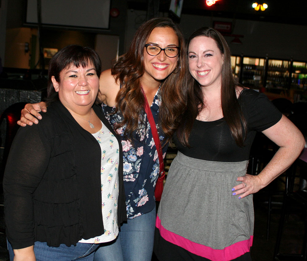 Shawna Mozdzen, Chris Ghidoni and Rebecca Porteous. (Mariah Phillips/For The Sun)