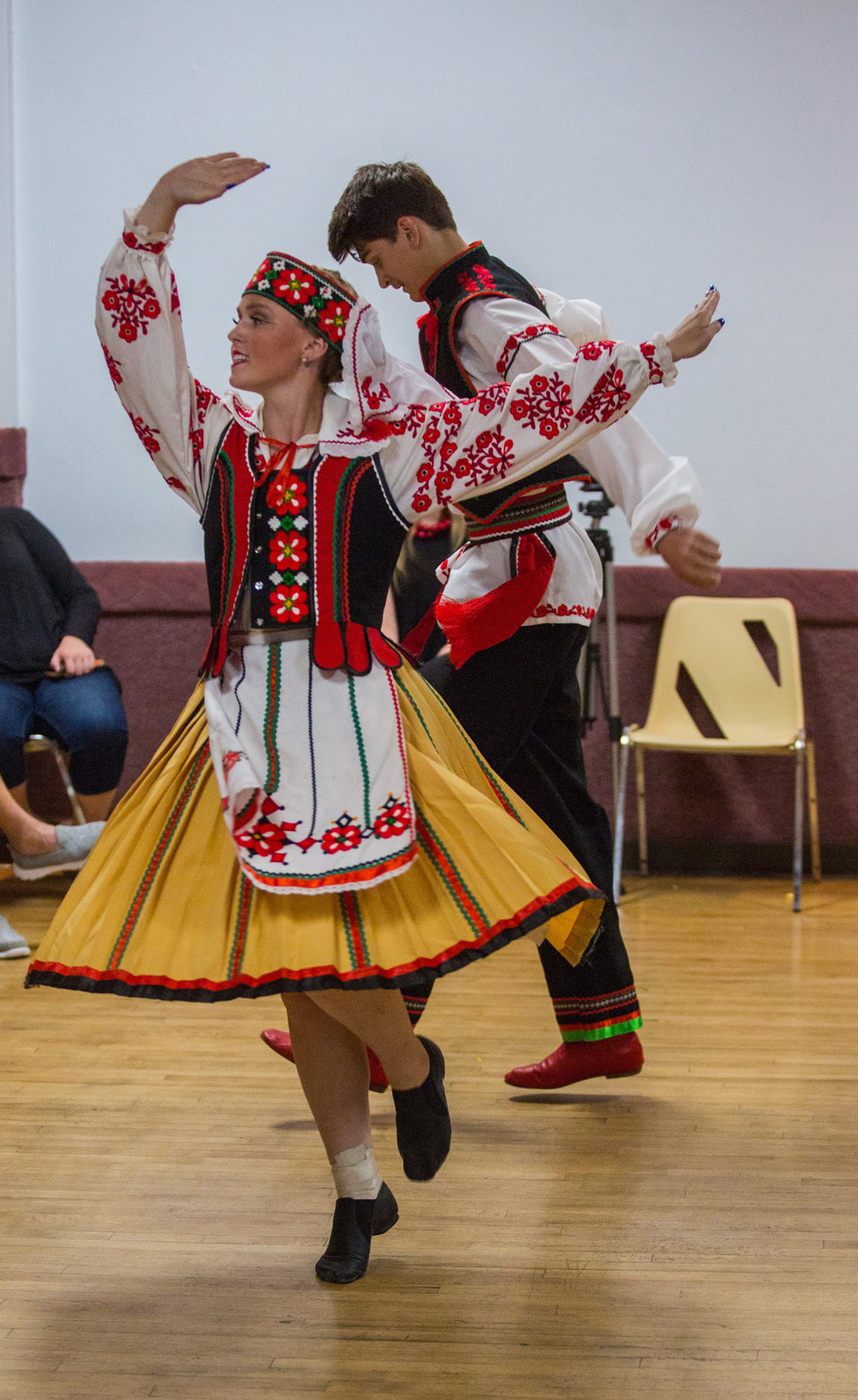 The Bratsva Studios Ukrainian Dance group performs at the Brandon Ukrainian Independence Day celebration at the Ukrainian Reading Association Hall Saturday (Photos by Chelsea Kemp/The Brandon Sun)