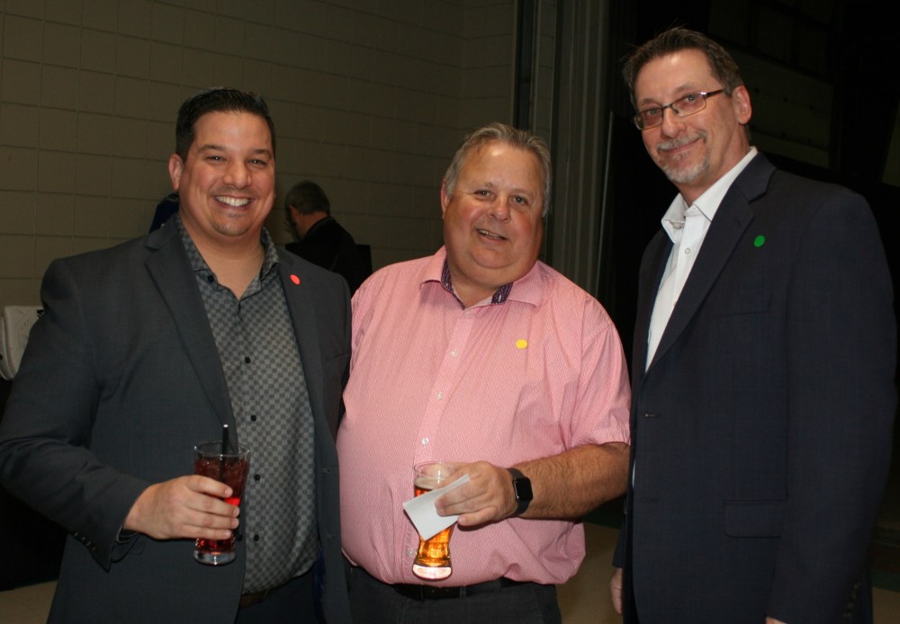 Mariah Phillips/For the Sun
Mark Poole, Tim Rowan and Rick Dillabough.