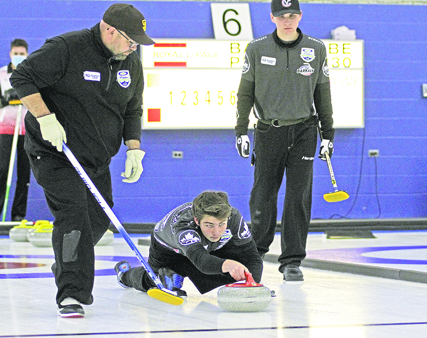 Friesen on the button Freeman builds on strong curling foundation