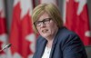 Employment, Workforce Development and Disability Inclusion Minister Carla Qualtrough responds to a question during a news conference Thursday, August 20, 2020 in Ottawa. THE CANADIAN PRESS/Adrian Wyld