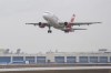 An Air Canada Rouge jet takes off from Montreal'sTrudeau International Airport, Friday, March 20, 2020. Air Canada is grounding its Rouge fleet as a result of new travel rules brought in by the government last week to scale back non-essential travel even more. THE CANADIAN PRESS/Graham Hughes