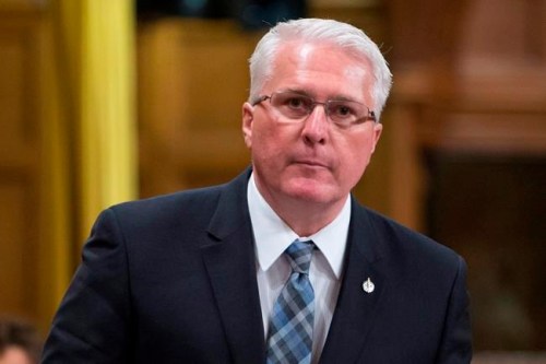 Conservative MP John Brassard rises in the House of Commons in Ottawa on Friday, May 6, 2016. THE CANADIAN PRESS/Adrian Wyld