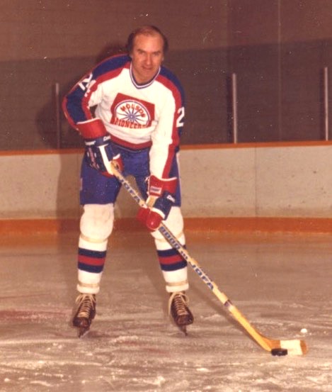 Submitted
Bob Wilson poses for a picture during his time with the Molson Pioneers.