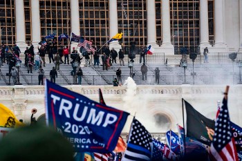 Alex Edelman/AFP/Getty Images/TNS
Supporters of Donald Trump clash with the U.S. Capitol police during a riot at the U.S. Capitol on Jan. 6, in Washington, D.C.