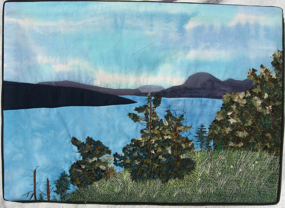 Submitted
A creation by fabric-dyeing artist Carol Reimer of Killarney.