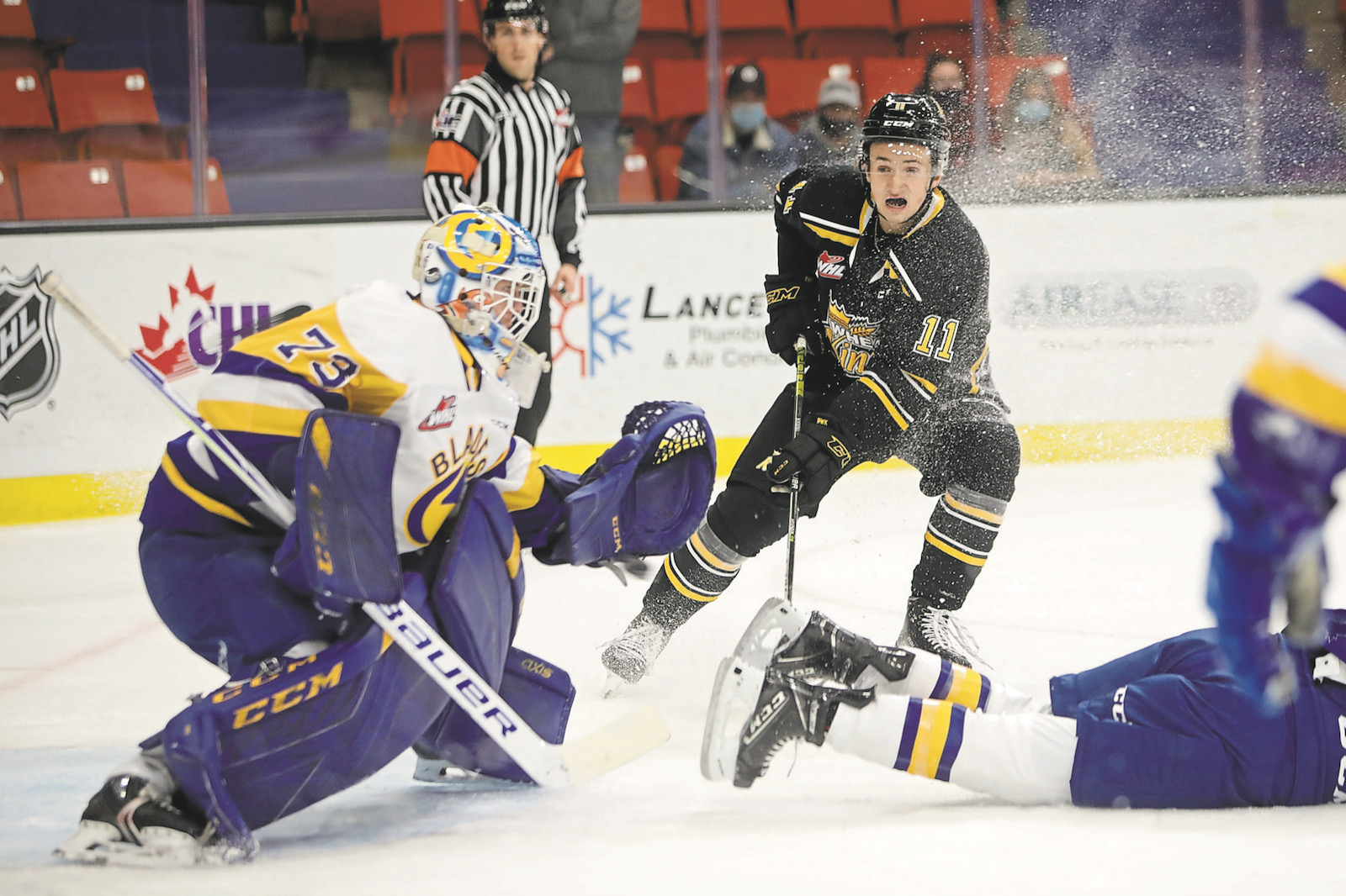 Maier steals game for visiting Blades Brandon Sun